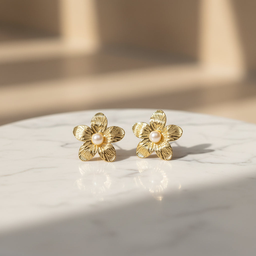 Boucles d'oreilles Flora