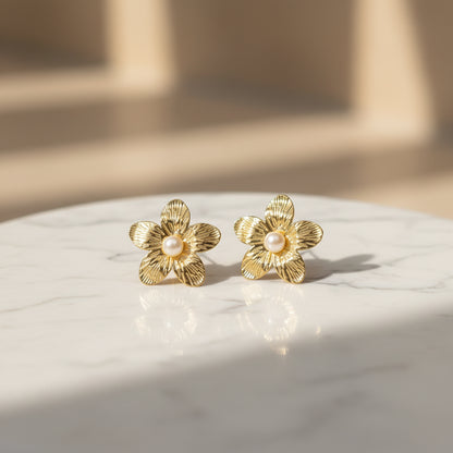 Boucles d'oreilles Flora