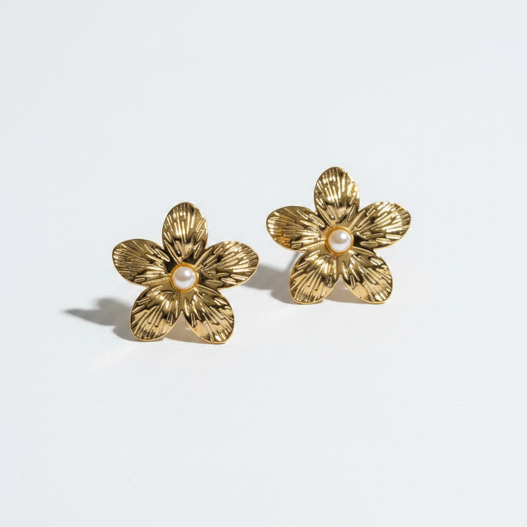 Boucles d'oreilles Flora